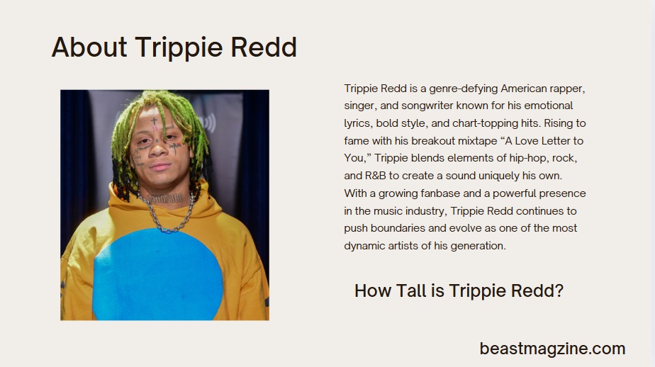 trippie redd height