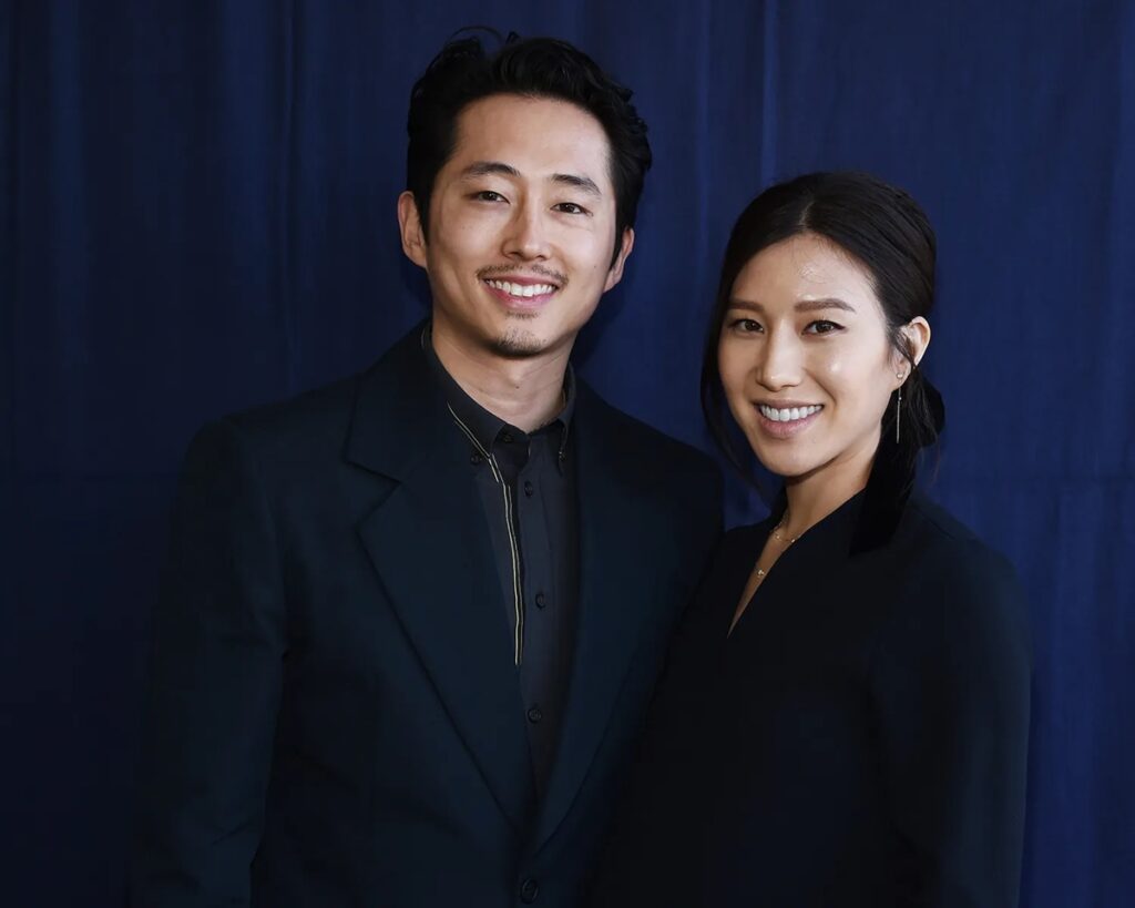 steven yeun wife