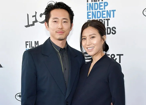 steven yeun wife