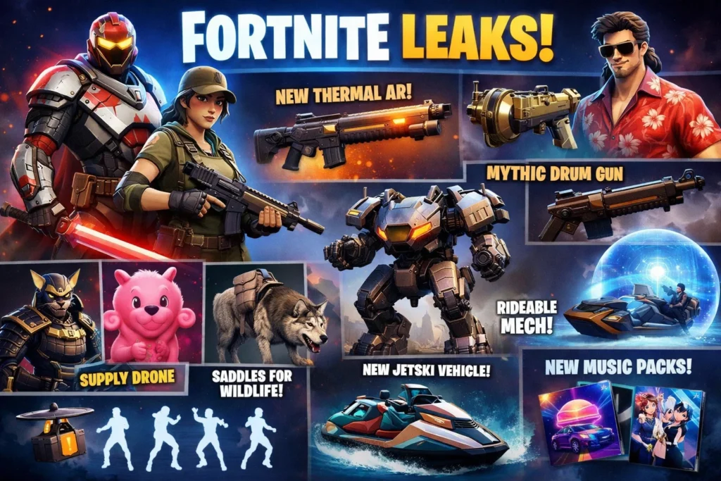 fortnite leaks